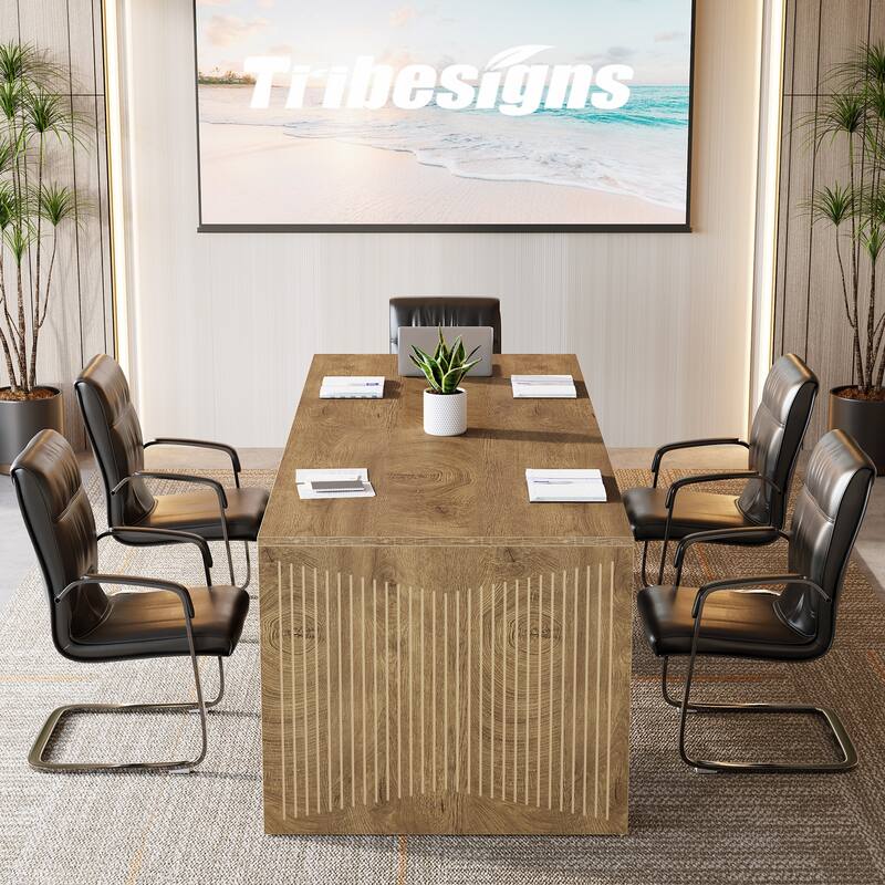 79-Inch Extra Long Desk for 6-8 People,Conference Table for Office