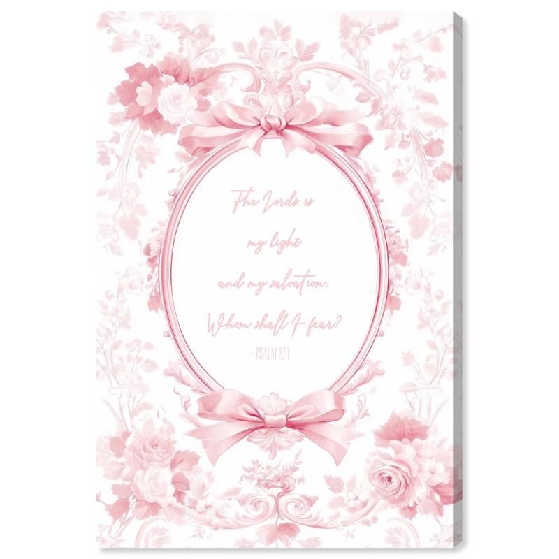 My Light Pink Canvas by Art Remedy, Gallery Wrapped - 24" x 36"