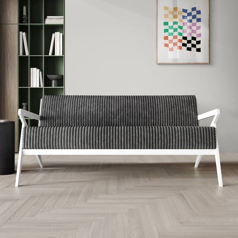 CraftPorch Chic Modern Velvet Upholstered Sofa