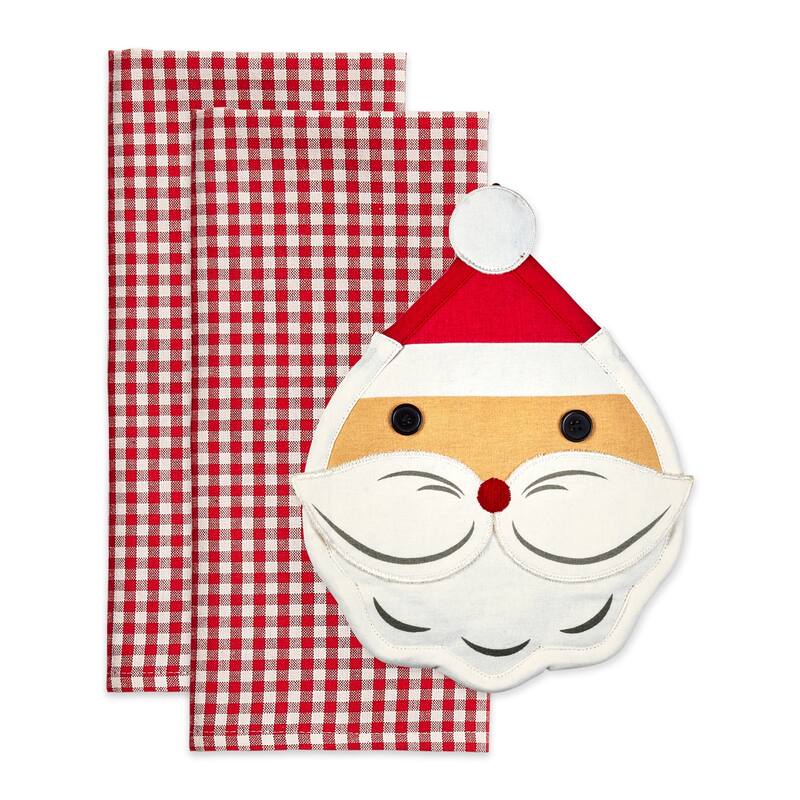 DII Holiday Potholder Gift Set, 3 Piece