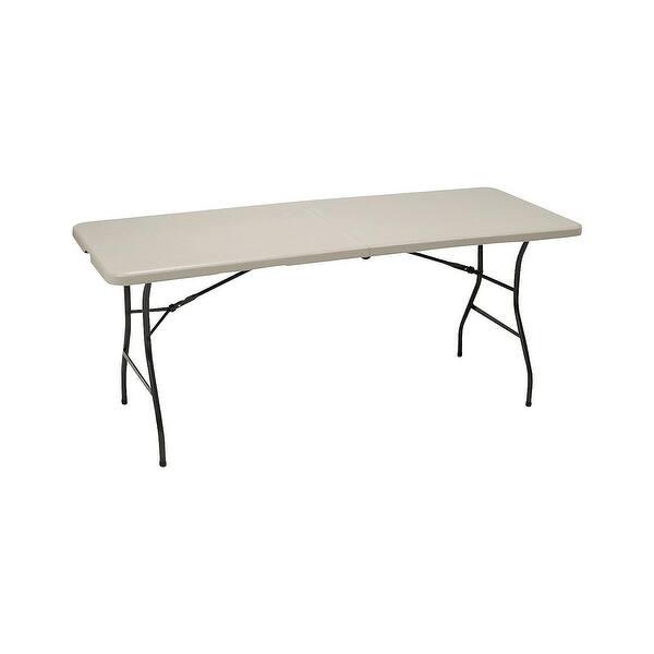 Staples 72-inch x 30-inch Platinum Regular Duty Folding Table - 72