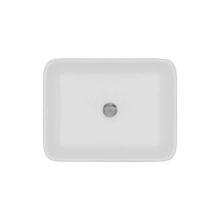 Karran Valera 19" Vitreous China Vessel Bathroom Sink in White