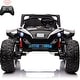 preview thumbnail 19 of 22, 2 Seaters 24V Ride on UTV with Remote Control,10AH Battery, 400W Powerful Motors with 17" EVA Wheels White