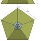 preview thumbnail 4 of 3, 8' Extra Large Teepee Play Tent - indian tribe color mix
