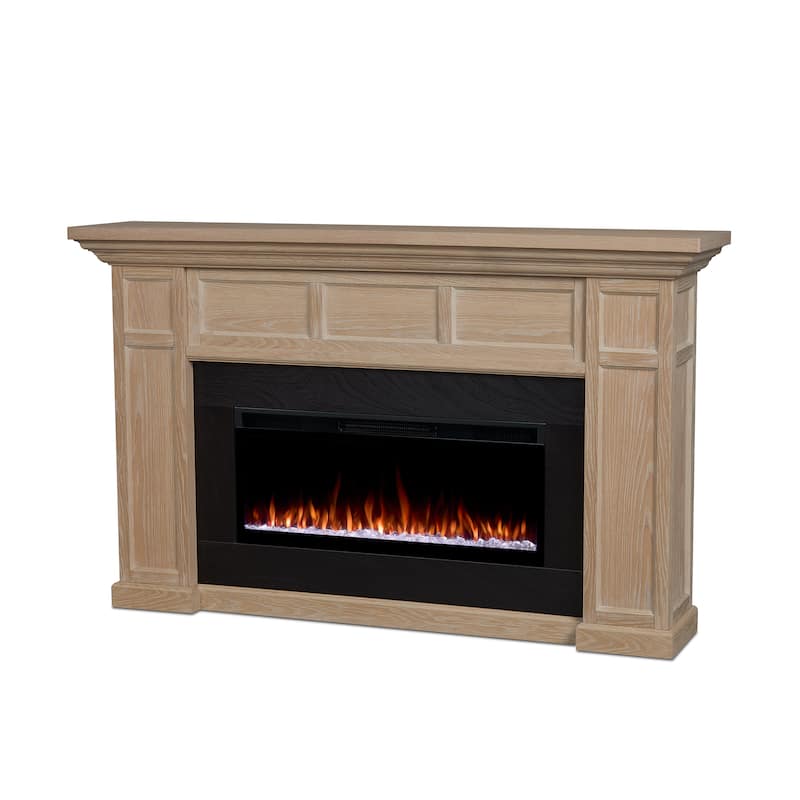 Alcott 75" Smart Landscape Electric Fireplace by Real Flame