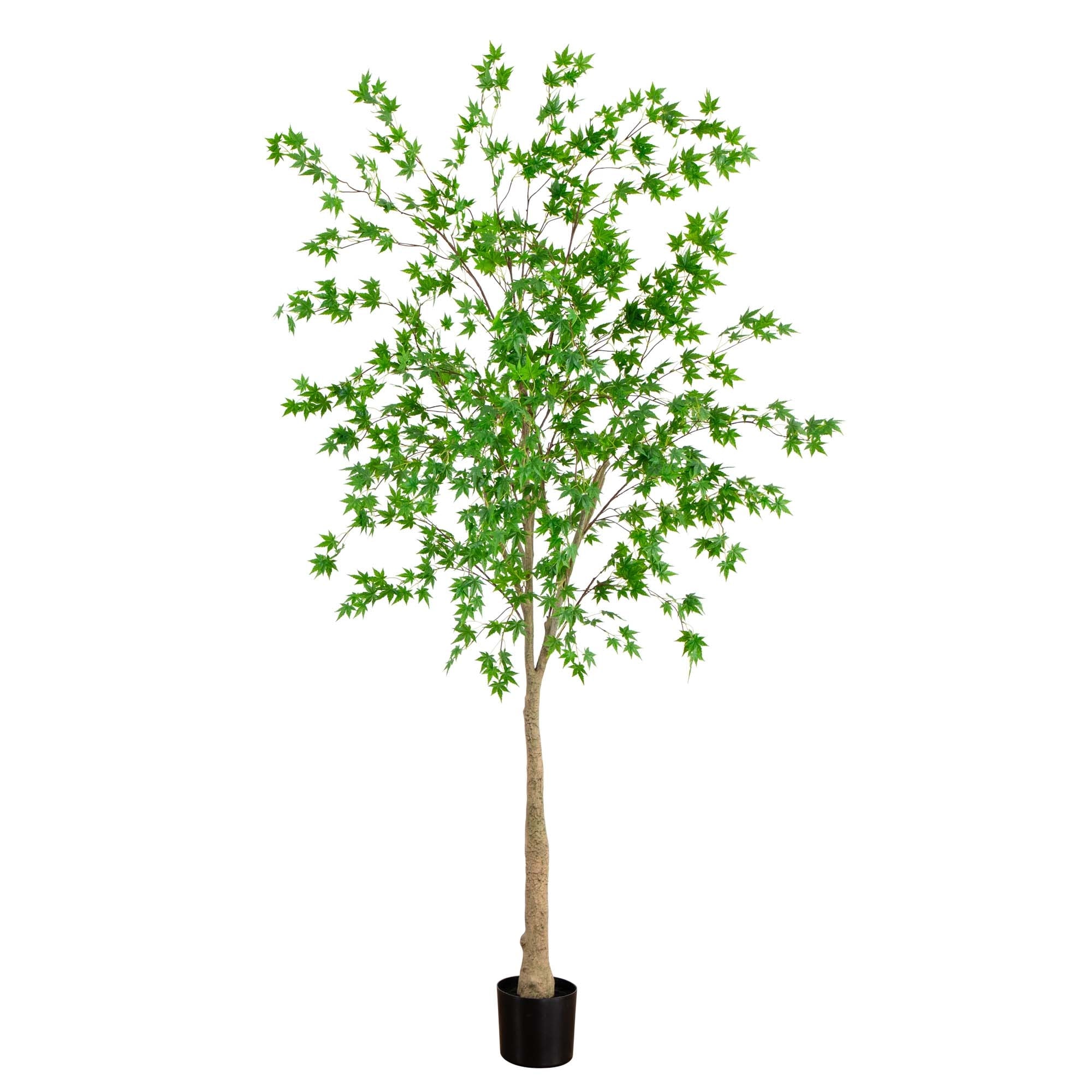 8' Artificial Maple Tree - Green