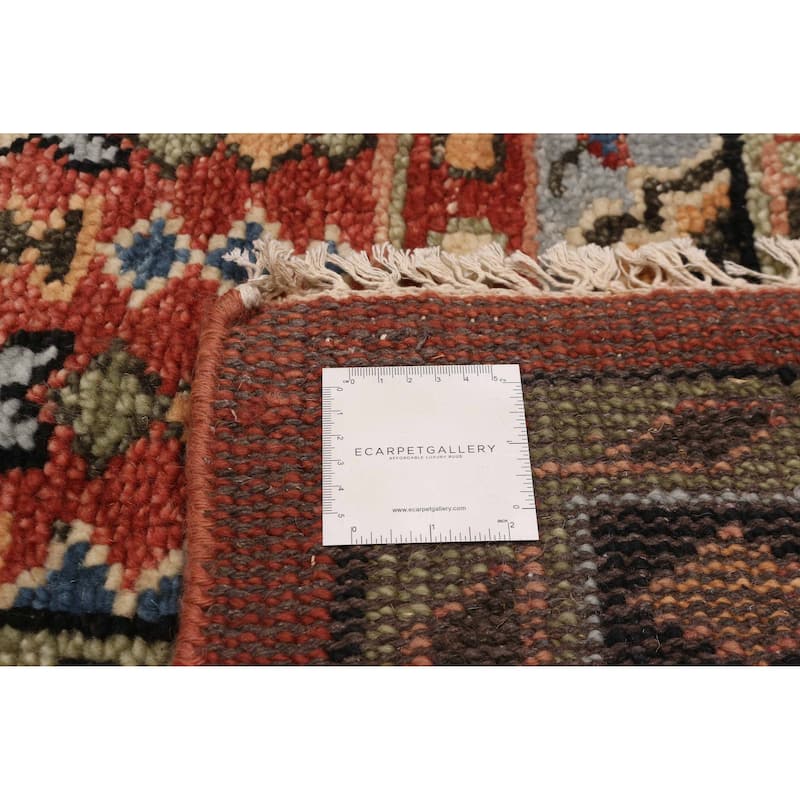 ECARPETGALLERY Hand-knotted Jules Serapi Dark Copper Wool Rug - 9'0 x 12'2