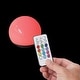 preview thumbnail 4 of 6, What On Earth LED Floating Globe Lights - Indoor/Outdoor Color Changing Remote Controlled Magnetic Mood Lamp - Set of 3