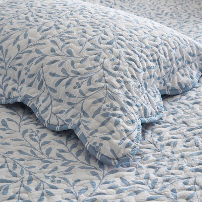 Madison Park Darcy 3 Piece Print Quilt Set