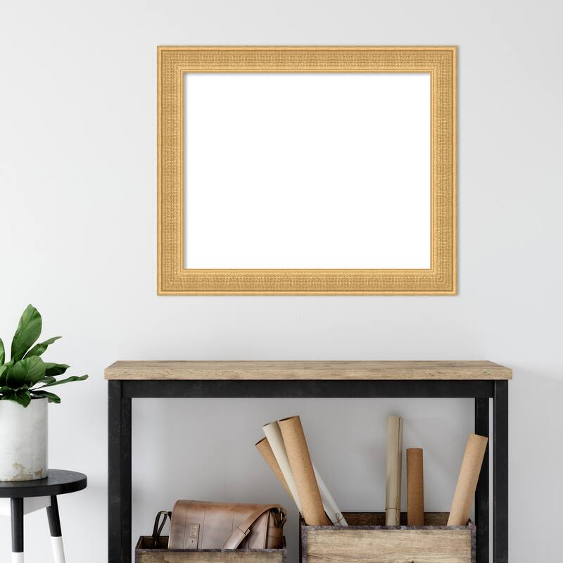 Amanti Art Trellis Gold Framed Dry Erase Magnetic Board