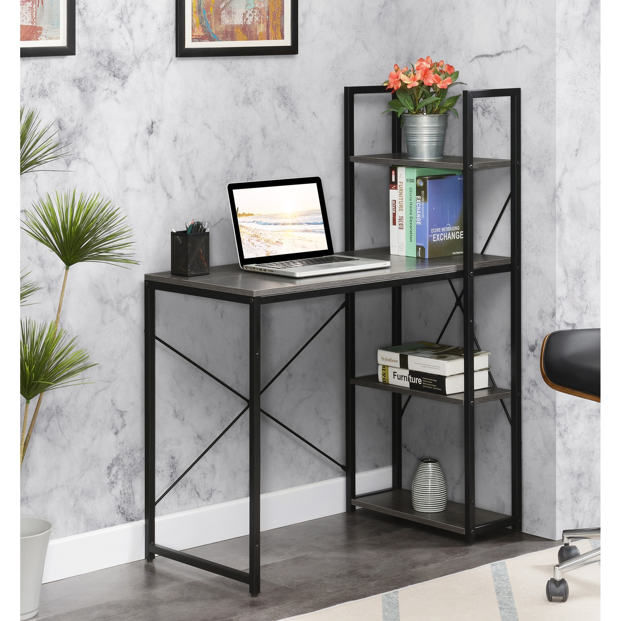 Convenience Concepts Designs2Go 3 Tier Office Caddy with Wheels - Bed Bath  & Beyond - 11916157