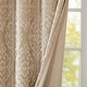 preview thumbnail 9 of 70, SunSmart Mirage Knitted Jacquard Total Blackout Grommet Window Curtain Panel