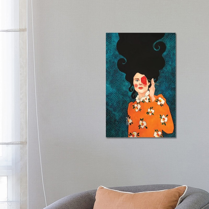 iCanvas "On Melancholy Hill" by Hulya Ozdemir Canvas Print - 26x18x1.5