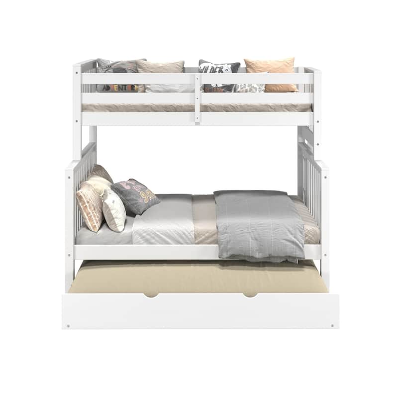 Taylor & Olive Trillium Twin over Full Bunk Bed Ladder, Twin Trundle