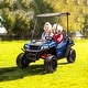 preview thumbnail 11 of 31, 24V Ride-On Car, 4WD UTV for Kids, Remote-Controlled Dump Truck, Removable Roof, 2-Seater, 3 Speeds, Bluetooth, Music Features