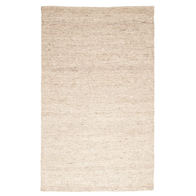 ECARPETGALLERY Braid weave Sienna Tan Wool Rug - 4'11 x 8'2