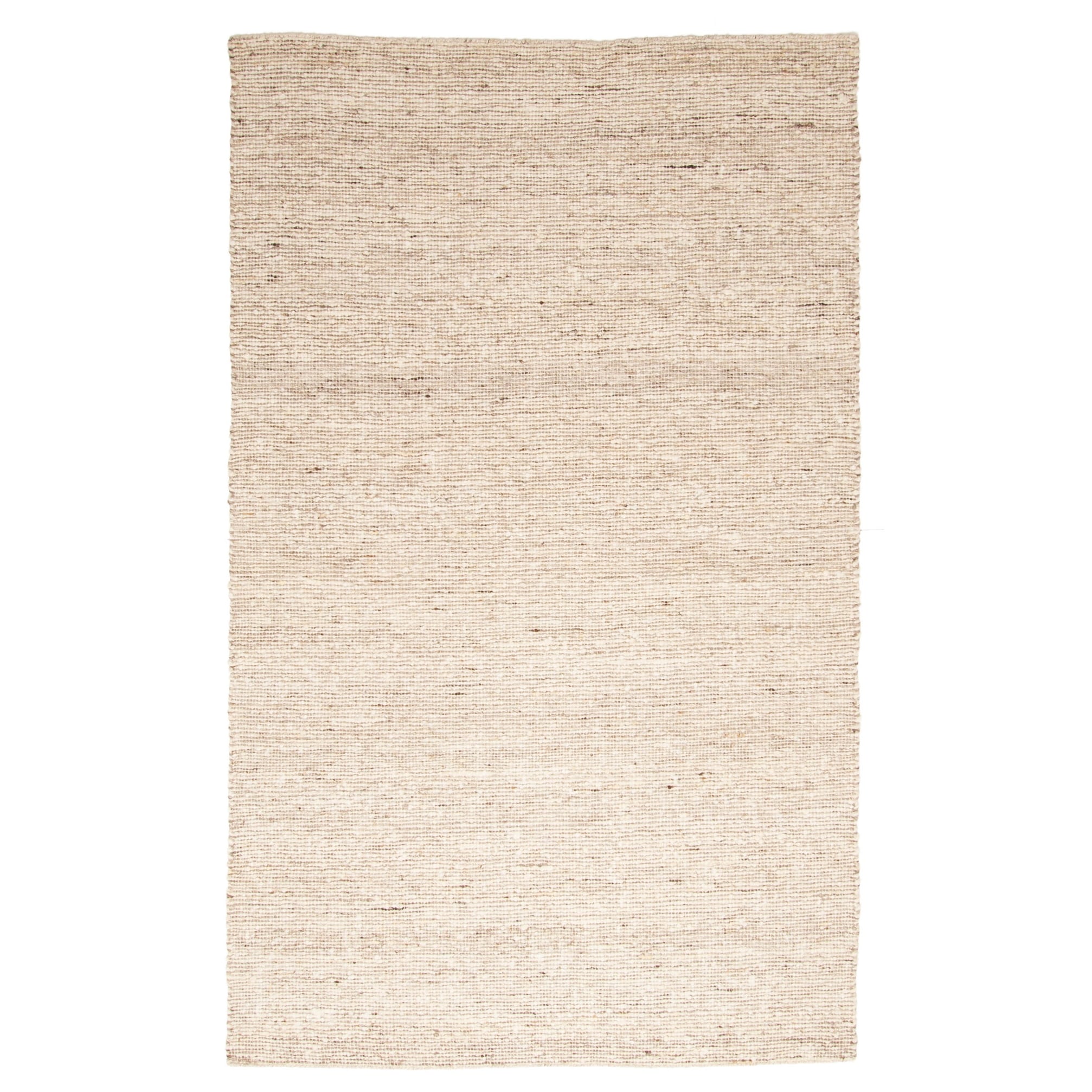 ECARPETGALLERY Braid weave Sienna Tan Wool Rug - 4'11 x 8'2