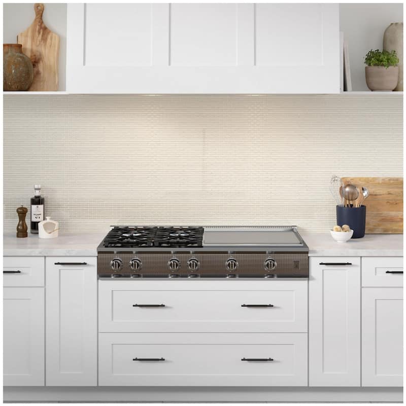 Emser Tile W95REGA1212MMOF Regala - 12" x 12" Linear Wall Tile -