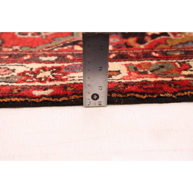 ECARPETGALLERY Hand-knotted Andelz Red Wool Rug - 2'8 x 10'2