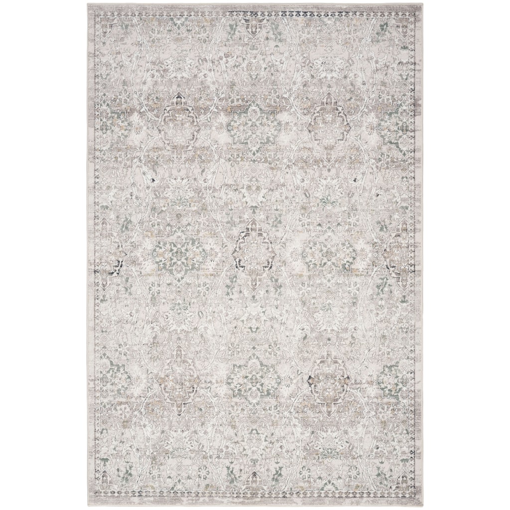 Nourison Distinctive Indoor only Cream / Ivory Persian Area Rug - 7' 10" x 9' 10"