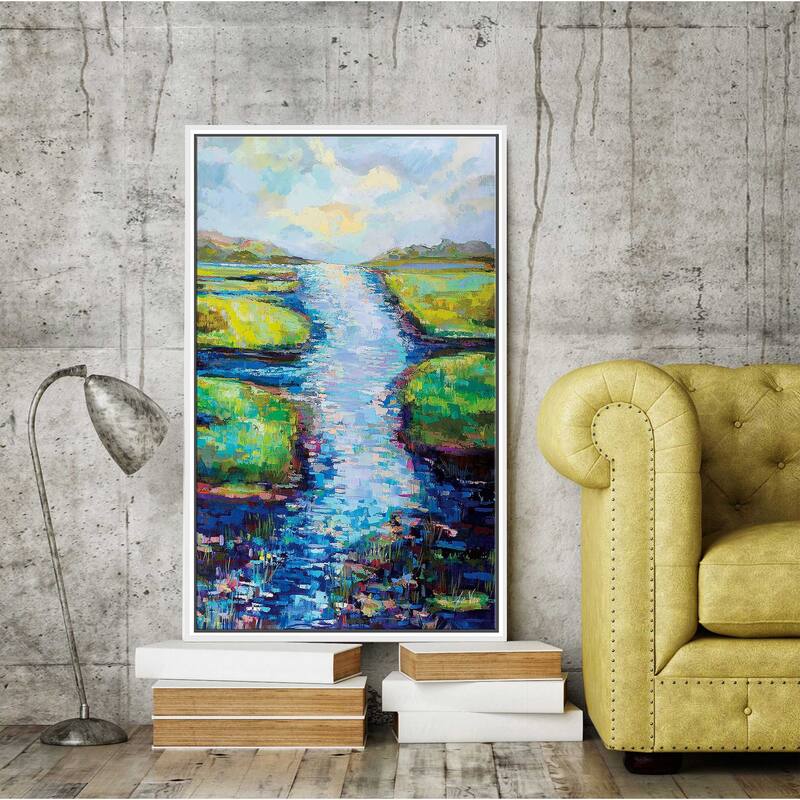 "Summer Solstice" Print on Floating Canvas