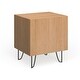 preview thumbnail 7 of 8, Carson Carrington Akureyri Mid-century Nightstand