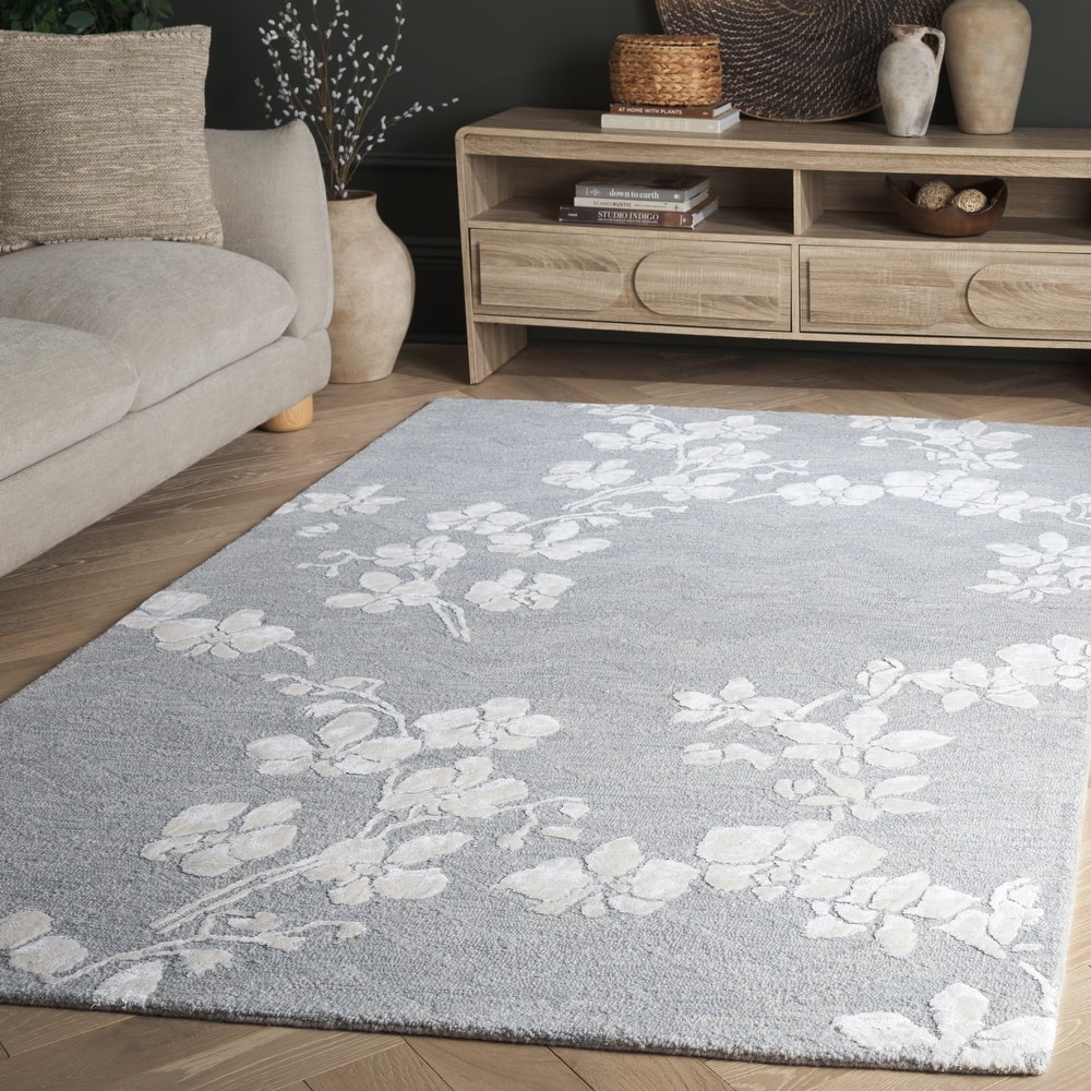 SAFAVIEH Handmade Glamour Barbe Wool Rug