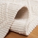 preview thumbnail 9 of 10, SAFAVIEH Handmade Natura Marinka Rustic Boho Fringe Wool Rug