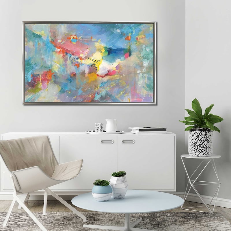 "Quasar" Print on Floating Canvas