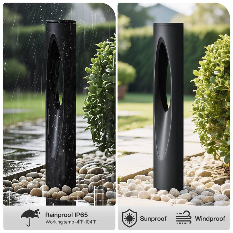 6-Pack Low Voltage Landscape Lights, 4.8W LED Pathway Lights