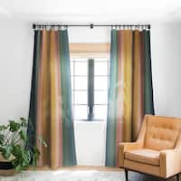 Colour Poems Multicolor Stripes Blackout Window Curtain - On Sale - Bed ...