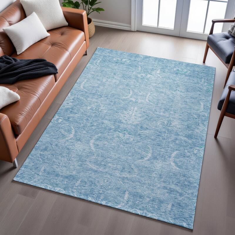 Premium Washable Super Soft Vintage Traditional Mayfield Rug