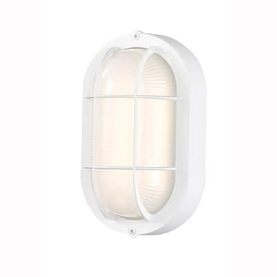 1-Light Bulkhead Outdoor Wall Light