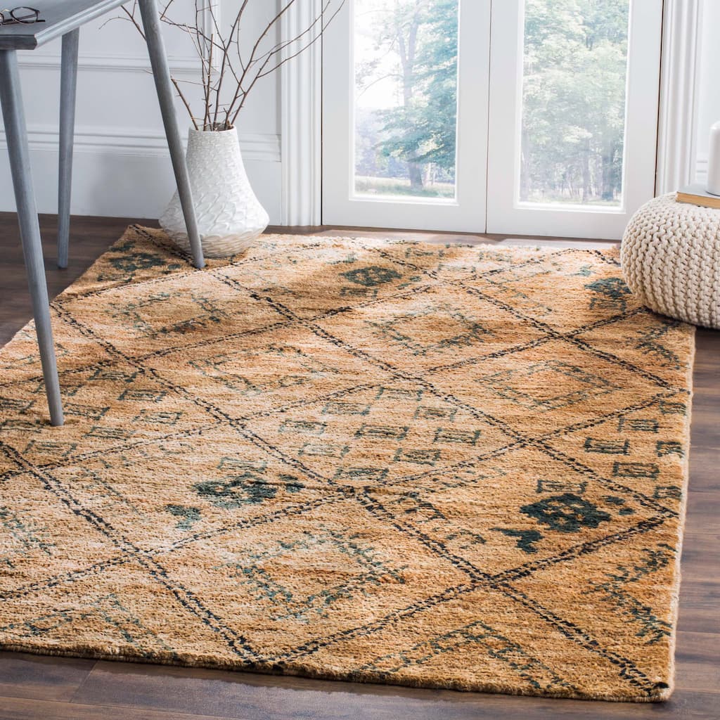SAFAVIEH Handmade Bohemian Sirma Boho Jute Rug