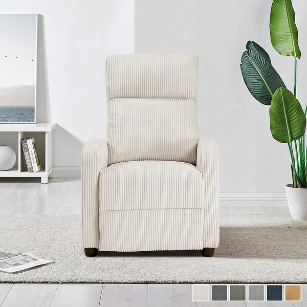slide 2 of 182, Fremont & Park Covelo Corduroy Recliner Collection - Push Back Recliner and Power Lift Chair for Apartments and Living Rooms