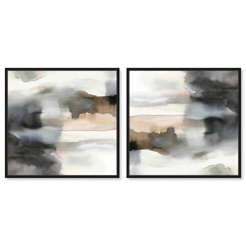 Room with a View Canvas by Art Remedy - 30" x 36" - Black