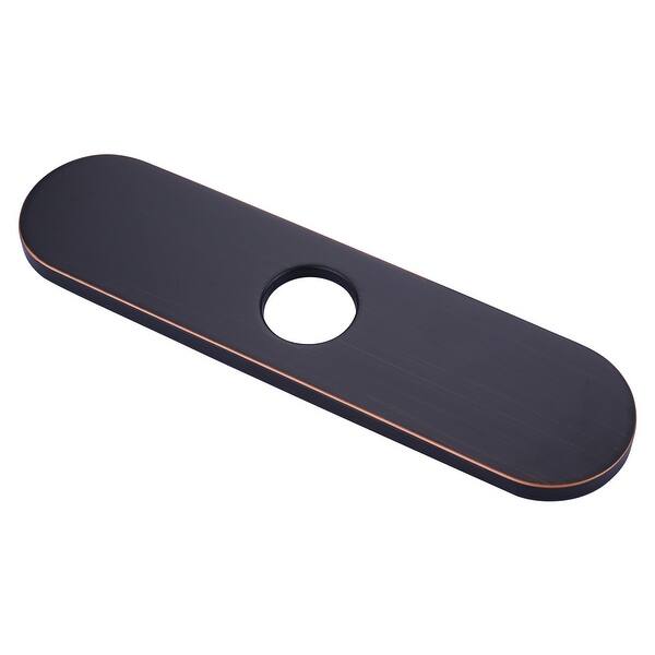 slide 2 of 32, WOWOW Stainless Steel Kitchen Sink Faucet Hole Cover Deck Plate Oil Rubbed Bronze