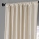 preview thumbnail 6 of 165, Exclusive Fabrics Signature Plush Velvet Hotel Blackout Curtains (1 Panel) - Luxury Soft Drapery for Light Control & Elegance