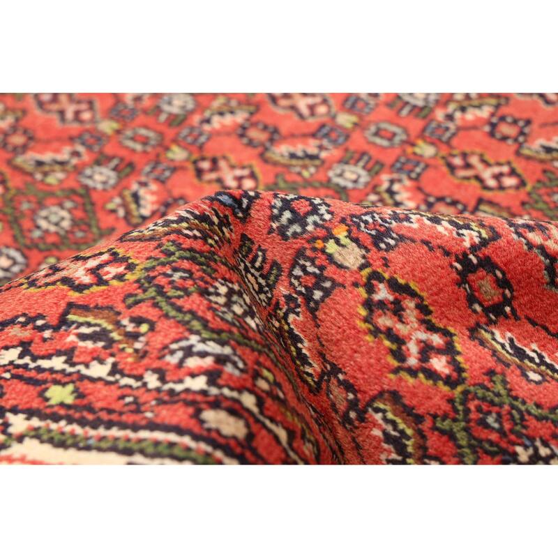 ECARPETGALLERY Hand-knotted Andelz Light Red Wool Rug - 3'5 x 4'11