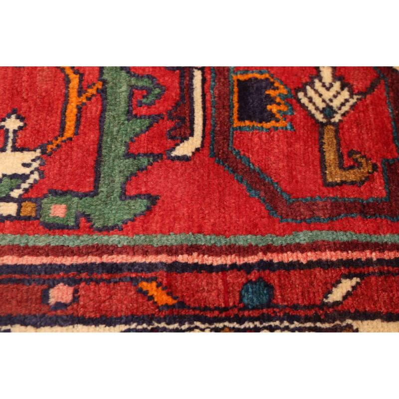 ECARPETGALLERY Hand-knotted Anadol Red Wool Rug - 2'9 x 9'11