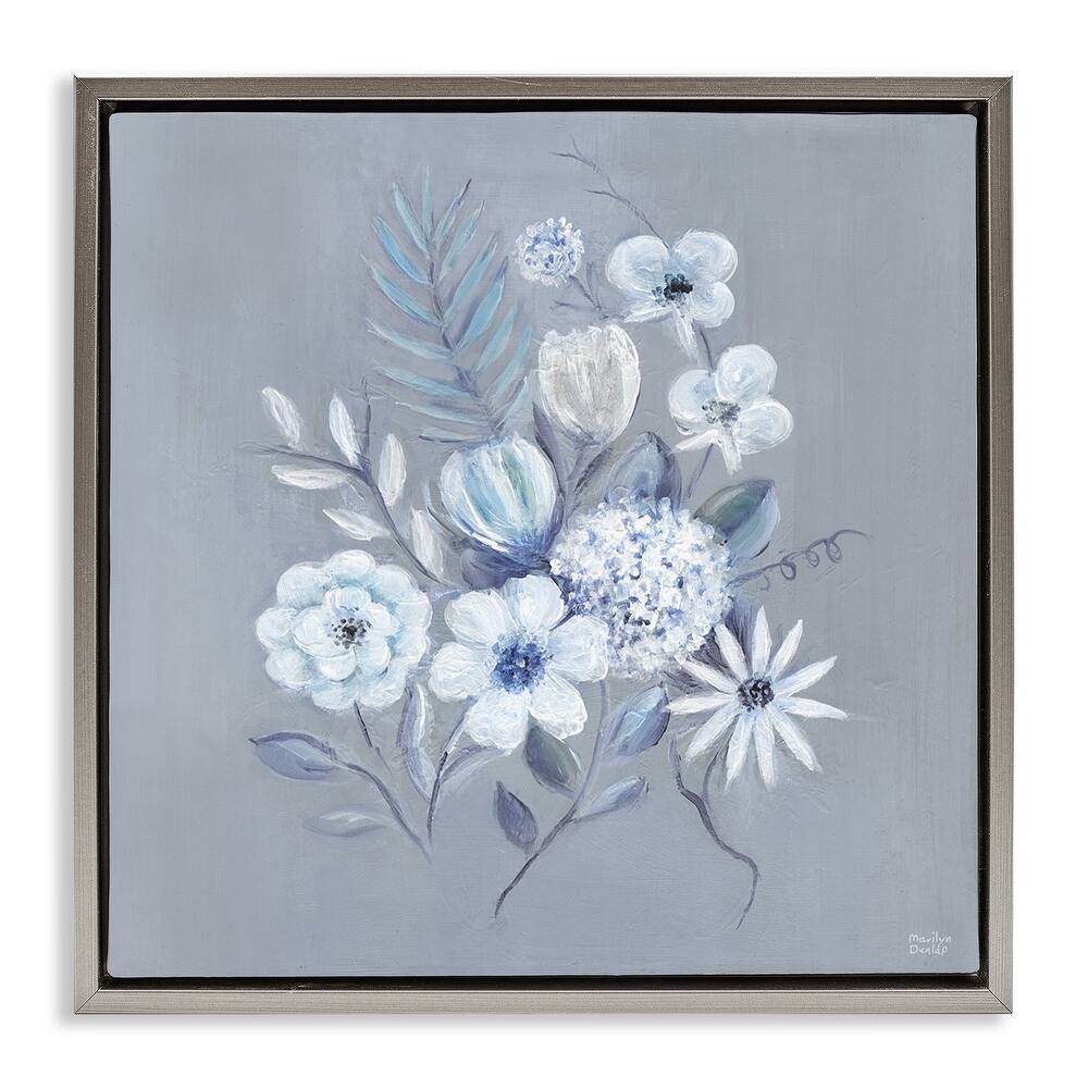 Stupell Mixed Flower Bundle Framed Floater Canvas Wall Art Design By Marilyn Dunlap