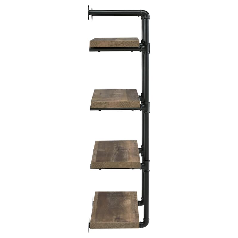 Elmcrest Farmhouse 24-inch 4-shelf Wall Bookshelf