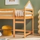 preview thumbnail 9 of 31, Walker Edison Wood Low Loft Bed