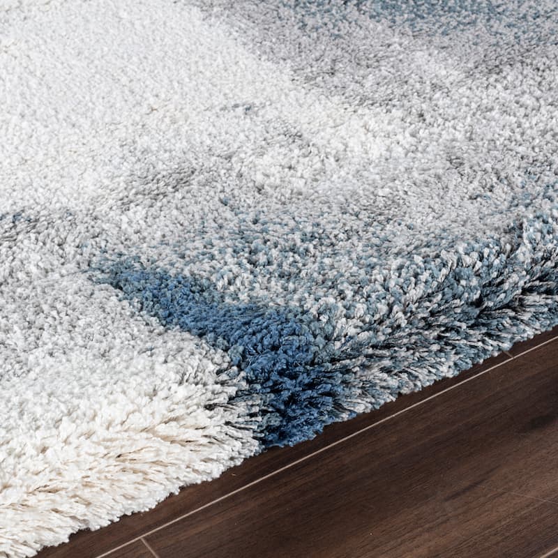 Noori Rug Lux Gordon Abstract Modern 2-inch Thick Shag Rug