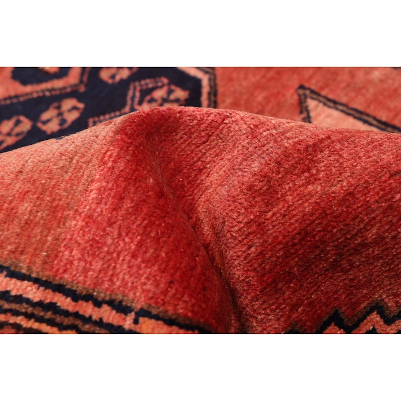 ECARPETGALLERY Hand-knotted Konya Anatolian Red Wool Rug - 3'9 x 6'9