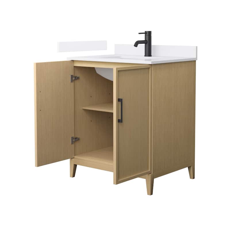 Wyndham Collection WCH717130S-QTZ-UNSMXX Elan 30" Free Standing Single