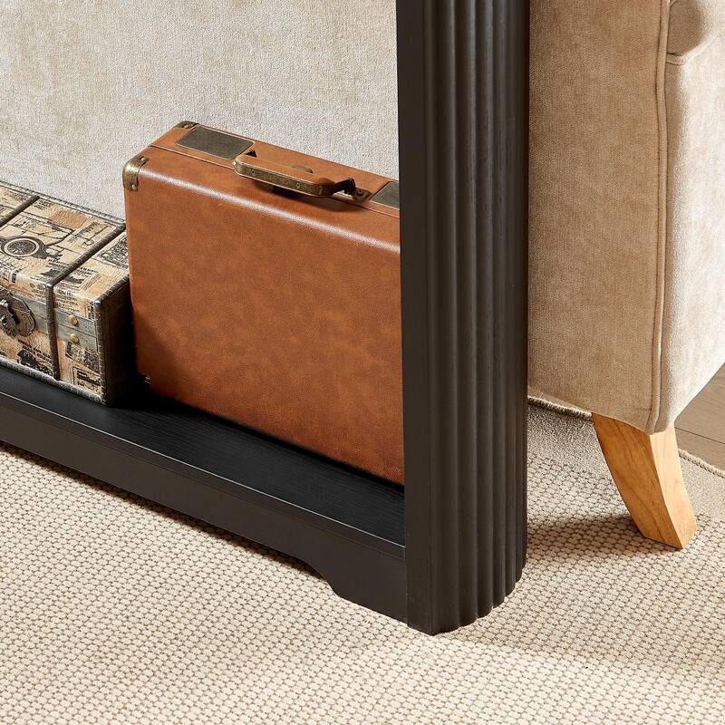 Entryway Table Narrow Console Table with Storage, Hallway Decor Wood Console Tables, Console Sofa Side Table for Foyer