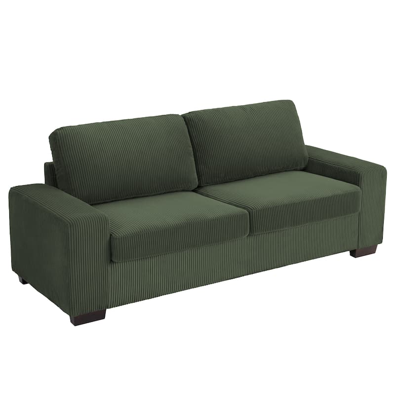 80" Sofa Couch Upholstered Loveseat for Living Room