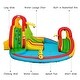 preview thumbnail 5 of 10, Inflatable Kids Water Slide Park with Climbing Wall Water Cannon and
