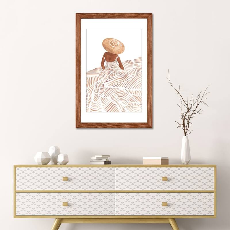 iCanvas "Madame Fleur" by Sabina Fenn